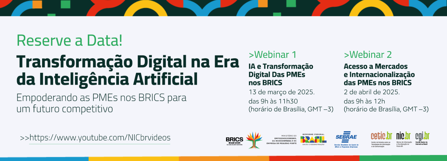 Webinars abordam a transformação digital e internacionalização de empresas no BRICS