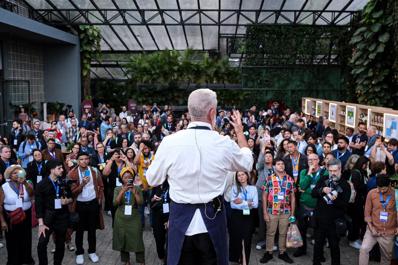 Sebrae apresenta ao vivo Cozinha Show na Feira Brasil na Mesa: conexão entre o campo e o mercado