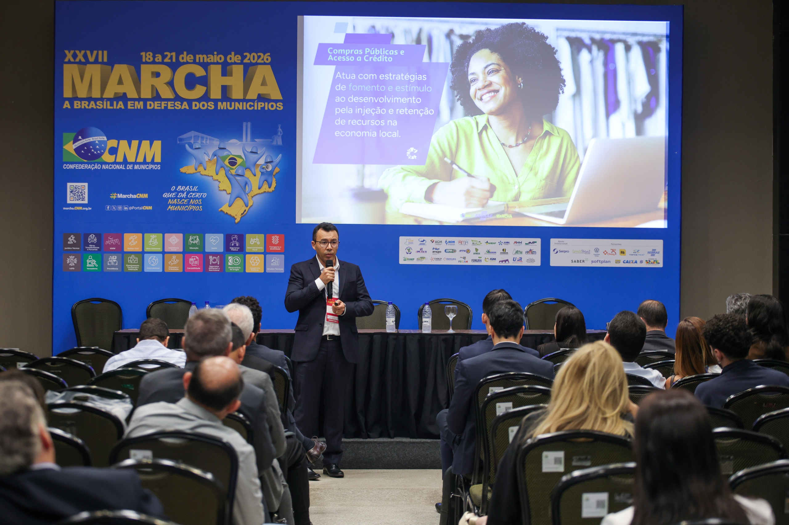 Cooperativismo e inclusão produtiva marcam debates na 27ª Marcha a Brasília em Defesa dos Municípios