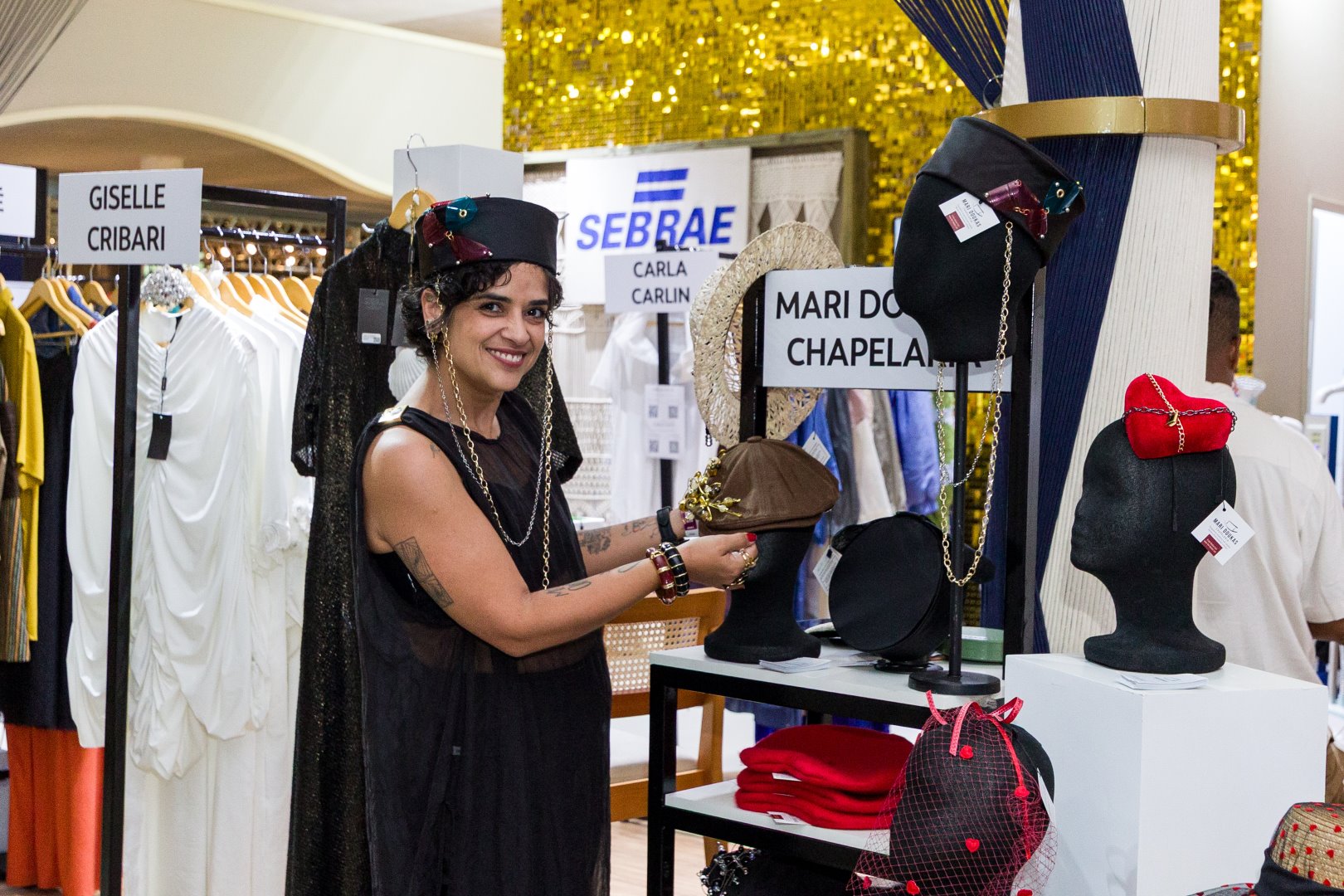 55 pequenos negócios marcam presença no estande do Sebrae na SPFW