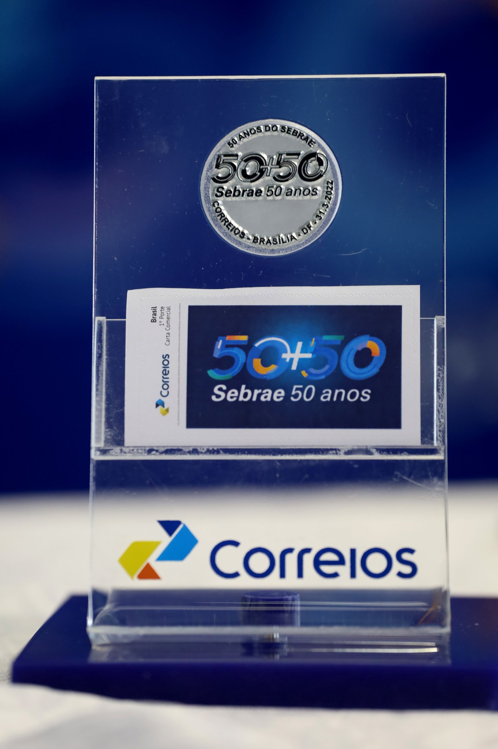 Sebrae e Correios lançam selo postal personalizado 50+50 | ASN Nacional ...